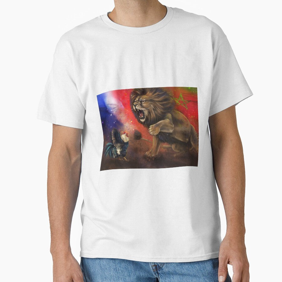 France vs Morocco by morriganart50 - Adult & Kids T-Shirts, Sweatshirts & Hoodies apparel design preview 1