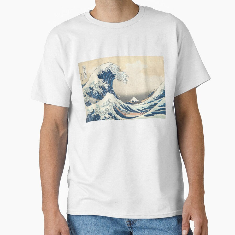 Under the Wave off Kanagawa Great by PRINTPIC - Adult & Kids T-Shirts, Sweatshirts & Hoodies apparel design preview 1