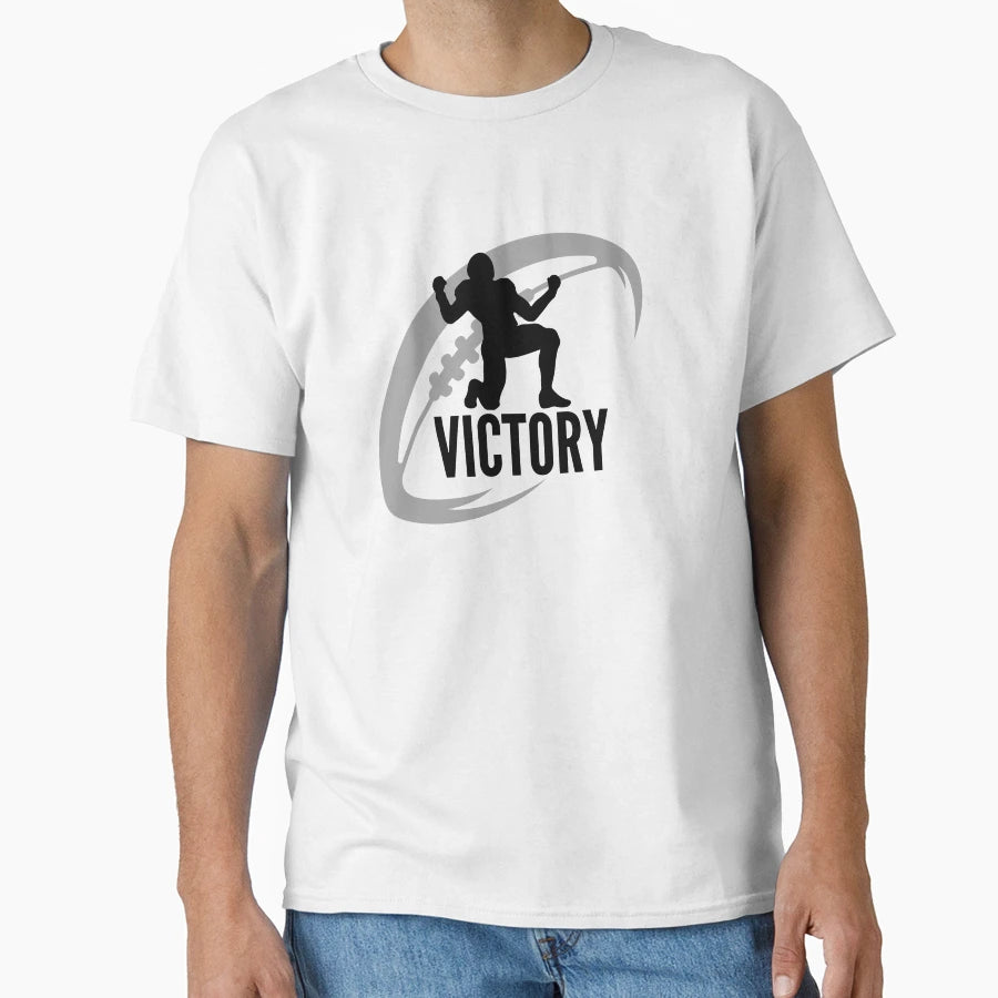 Victory American Football Strength And T-Shirt - Trendy Graphic for Adults - T-Shirt, Sweatshirt, Hoodie