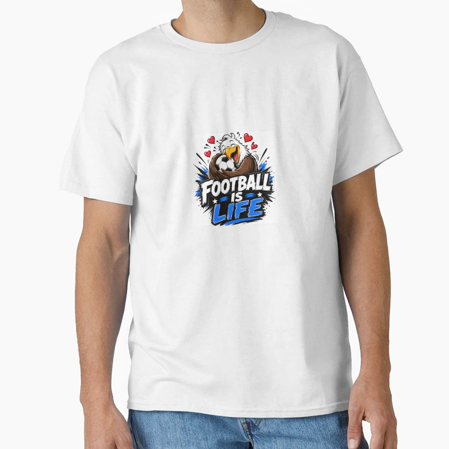 World Cup Eagle Football Is Life T-Shirt - Casual Everyday Wear Men Women - T-Shirt, Sweatshirt, Hoodie