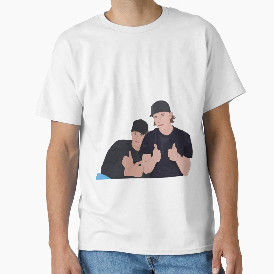Luke Jack Hughes T-Shirt - Aesthetic Graphic Men Women - T-Shirt, Sweatshirt, Hoodie