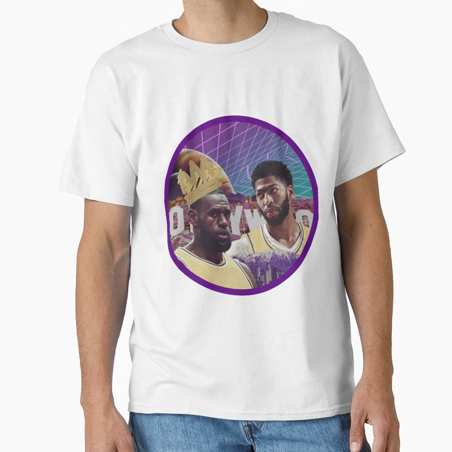 Kings Lebron James Anthony Davis T-Shirt - Aesthetic Graphic for Adults - T-Shirt, Sweatshirt, Hoodie