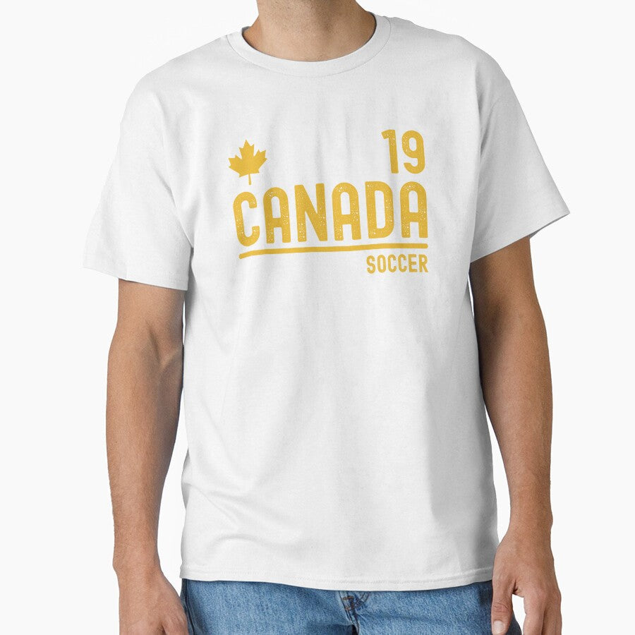 Canada Soccer-Alphonso Davies-19-World Cup 2022 - Adult & Kids T-Shirts, Sweatshirts & Hoodies apparel design preview 1