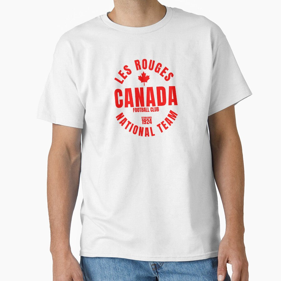 Les Rouges-Team Canada-Canada Soccer Team-Canada - Adult & Kids T-Shirts, Sweatshirts & Hoodies apparel design preview 1
