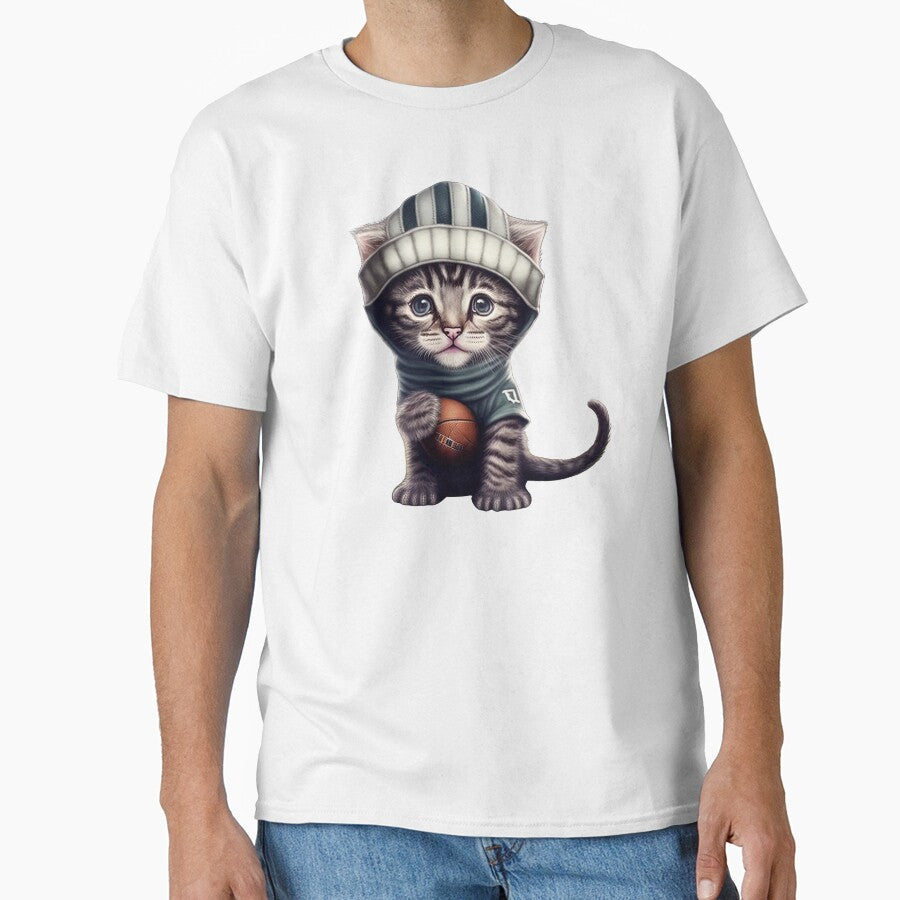 Cat basketball by AnimalArtPhotos - Adult & Kids T-Shirts, Sweatshirts & Hoodies apparel design preview 1