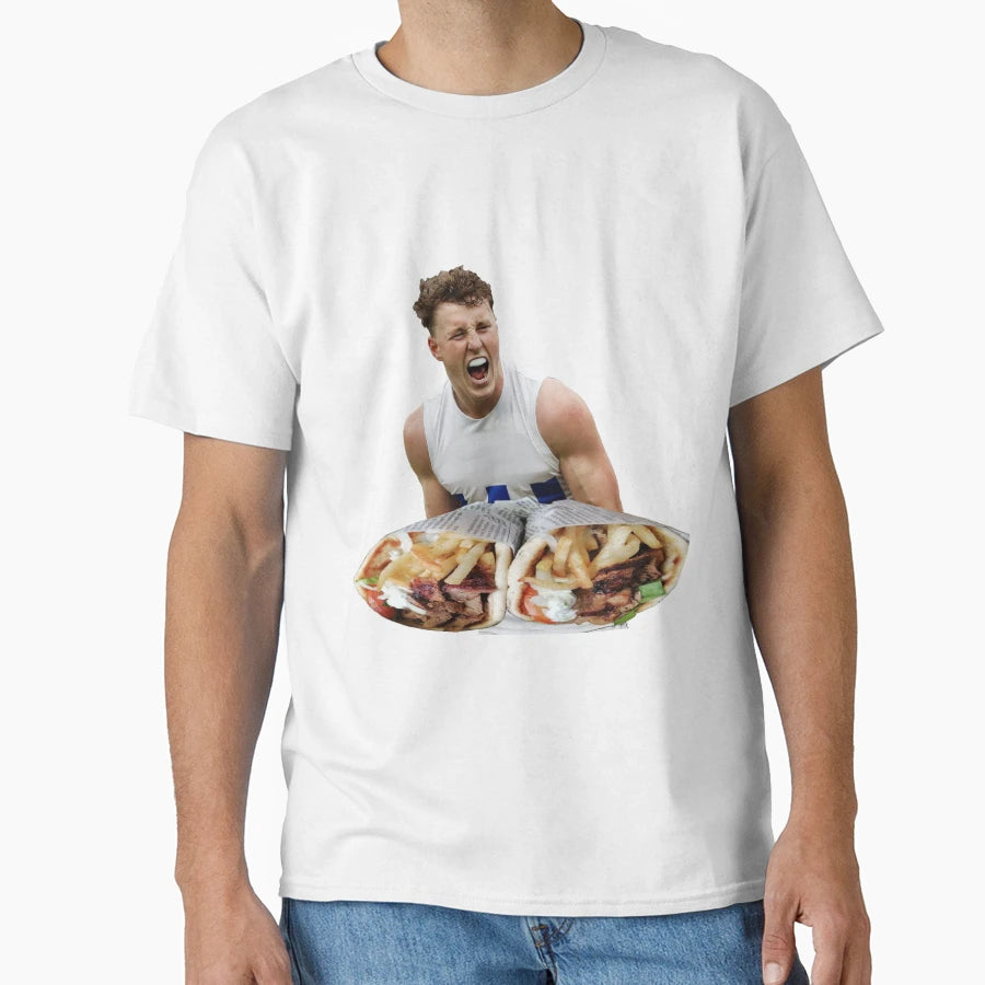 Nick Souvlaki Larkey T-Shirt - Minimalist Print Men Women - T-Shirt, Sweatshirt, Hoodie