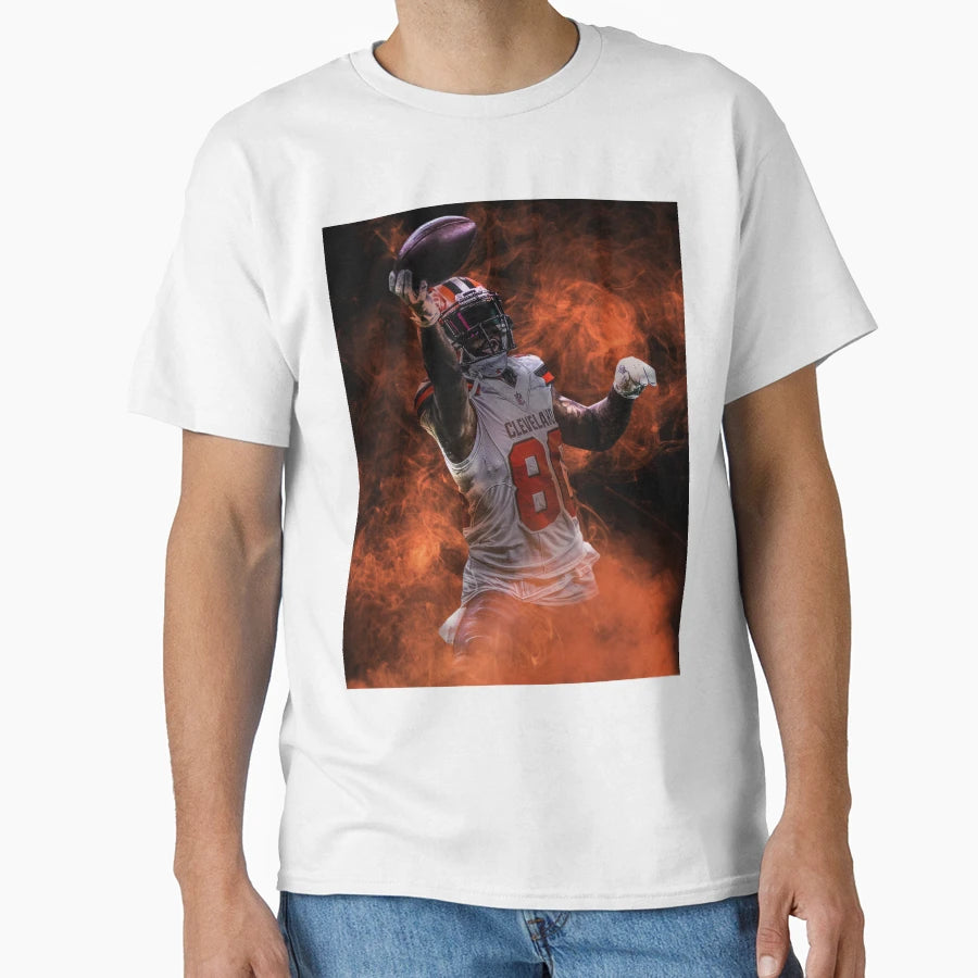 Jarvis Landry Cleveland Sports Art T-Shirt - Graphic Print for Adults - T-Shirt, Sweatshirt, Hoodie