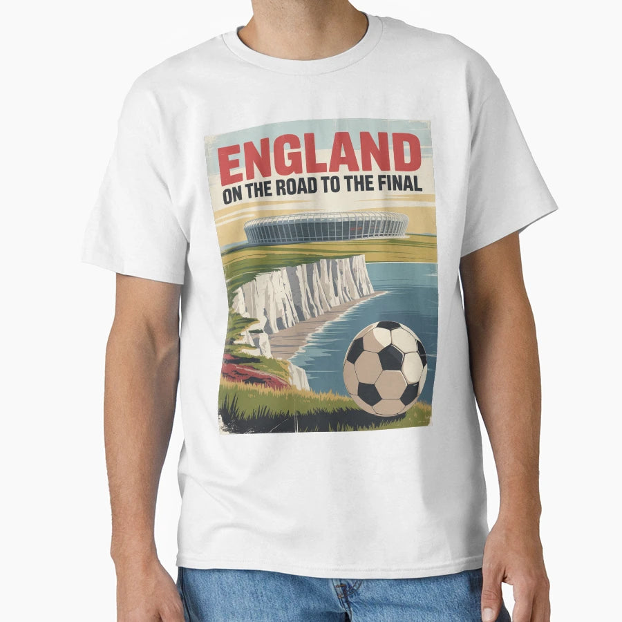England World Cup 2026 White Cliffs T-Shirt - Unique Graphic Men Women - T-Shirt, Sweatshirt, Hoodie
