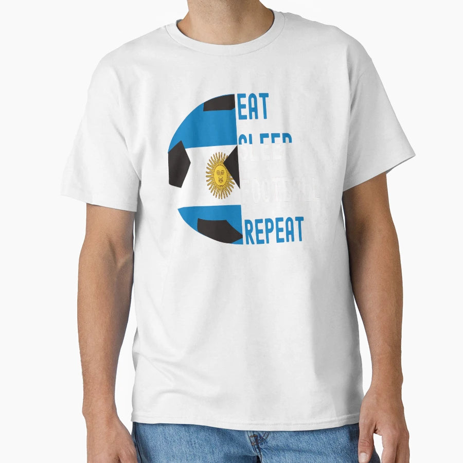 Argentina Fanaticos Del Football T-Shirt - Trendy Graphic Men Women - T-Shirt, Sweatshirt, Hoodie