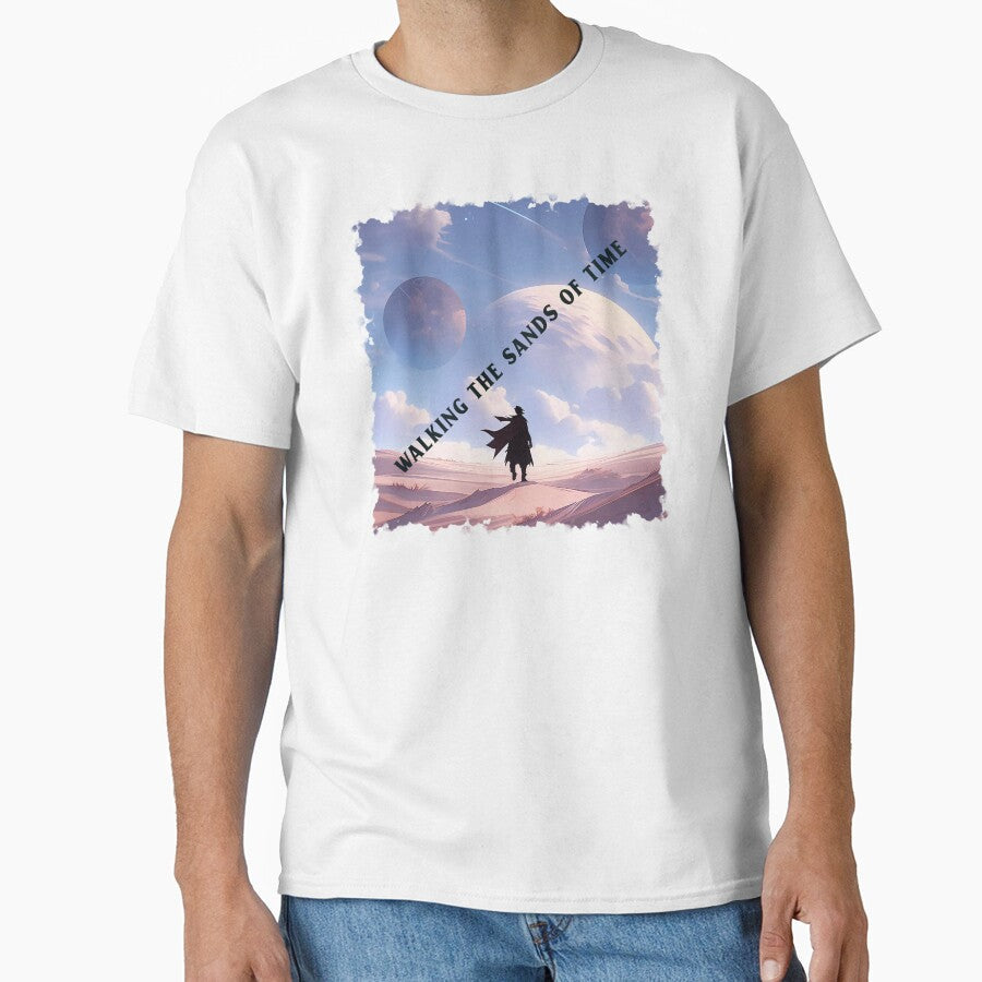 WALKING THE SANDS OF TIME by JMBoy - Adult & Kids T-Shirts, Sweatshirts & Hoodies apparel design preview 1