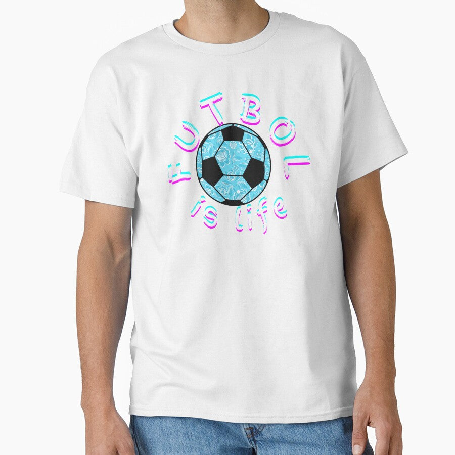 Roy Kent Inspired Futbol Is Life by CallumKent888 - Adult & Kids T-Shirts, Sweatshirts & Hoodies apparel design preview 1