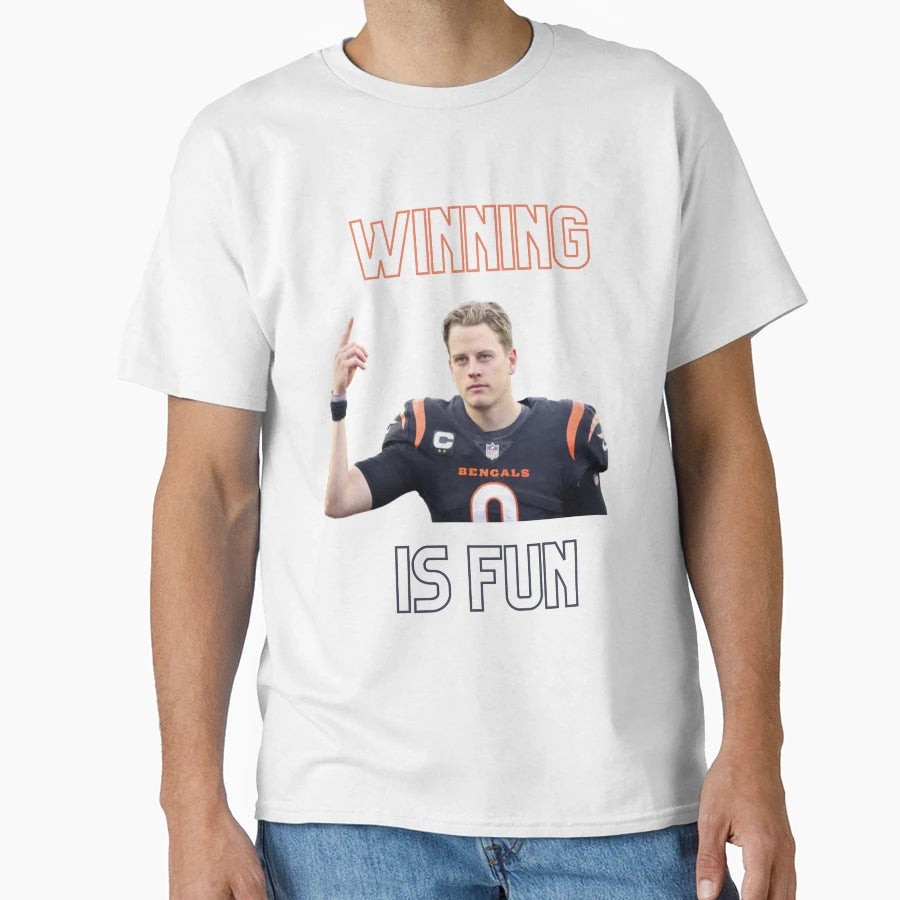 JB Winning Is Fun T-Shirt - Aesthetic Graphic Men Women - T-Shirt, Sweatshirt, Hoodie