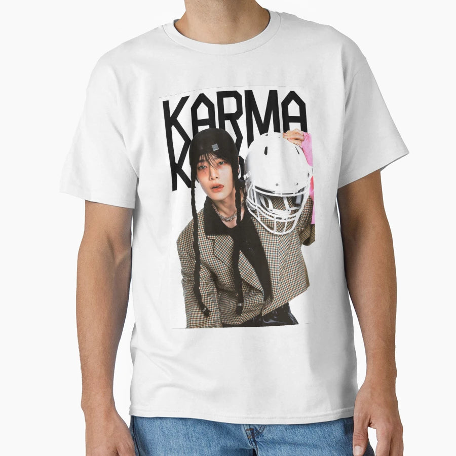Stray Karma I N T-Shirt - Unique Graphic for Adults - T-Shirt, Sweatshirt, Hoodie