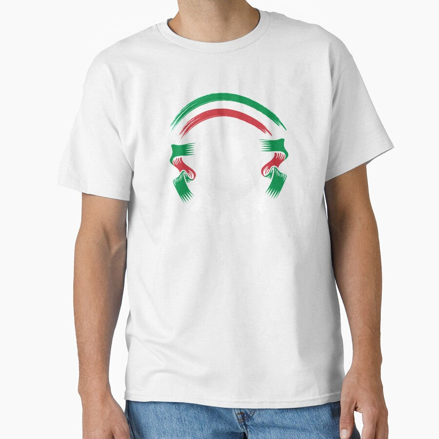 Italy Football Soccer Fan Flag by ockshirts - Adult & Kids T-Shirts, Sweatshirts & Hoodies apparel design preview 1