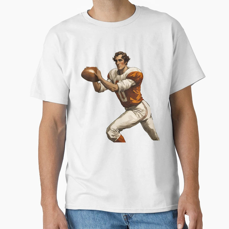 American Gridiron Football Player T-Shirt - Casual Everyday Wear for Adults - T-Shirt, Sweatshirt, Hoodie