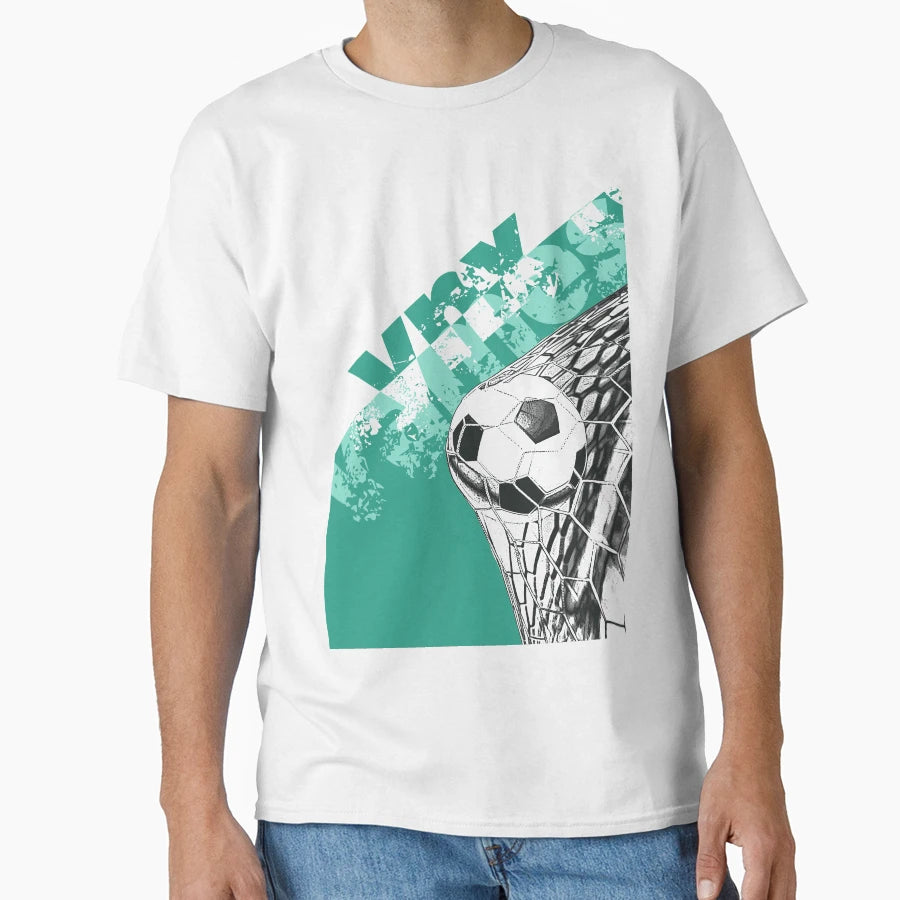 Its Goal Green Blue T-Shirt - Fun Novelty Design Unisex - T-Shirt, Sweatshirt, Hoodie
