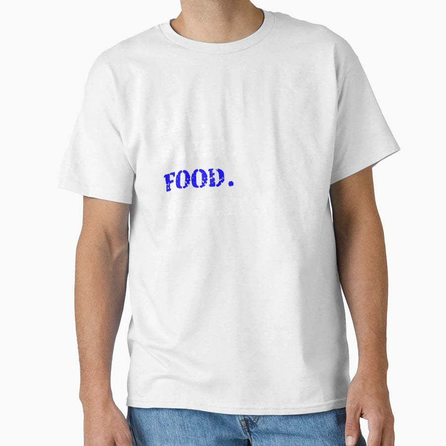 Eat Sleep Food Repeat T-Shirt - Streetwear Style for Adults - T-Shirt, Sweatshirt, Hoodie