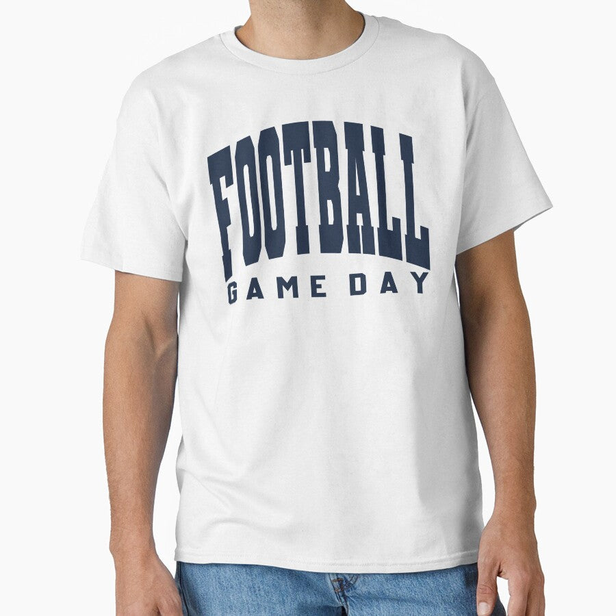 Game Day Vibes Gift for Football Fans and Friends, - Adult & Kids T-Shirts, Sweatshirts & Hoodies apparel design preview 1