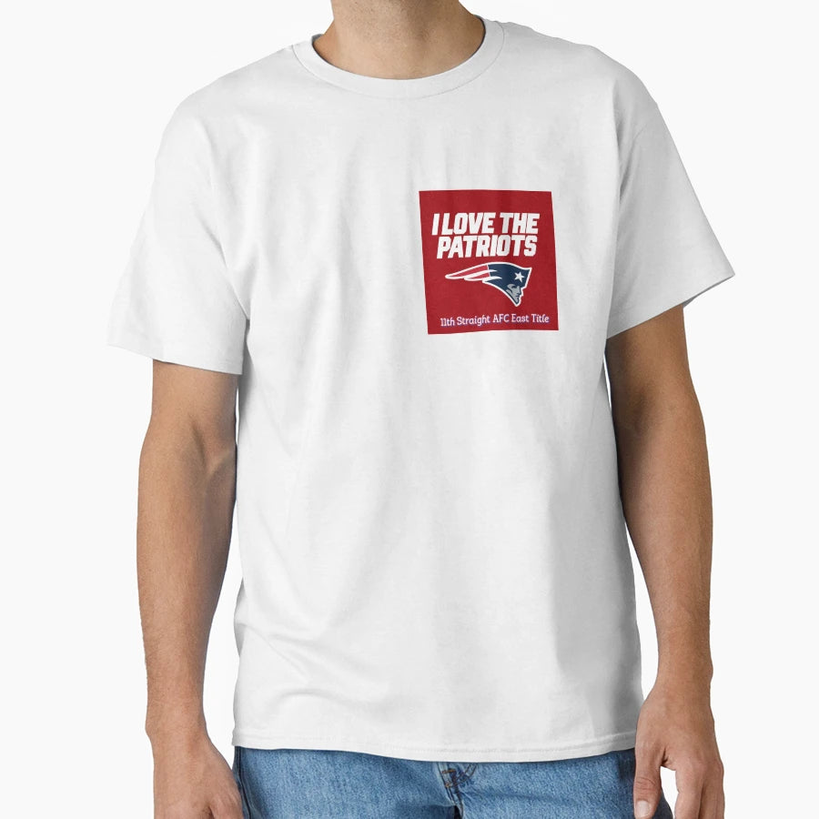 Pats Nation 11Th Straight Afc East T-Shirt - Fun Novelty Design Men Women - T-Shirt, Sweatshirt, Hoodie