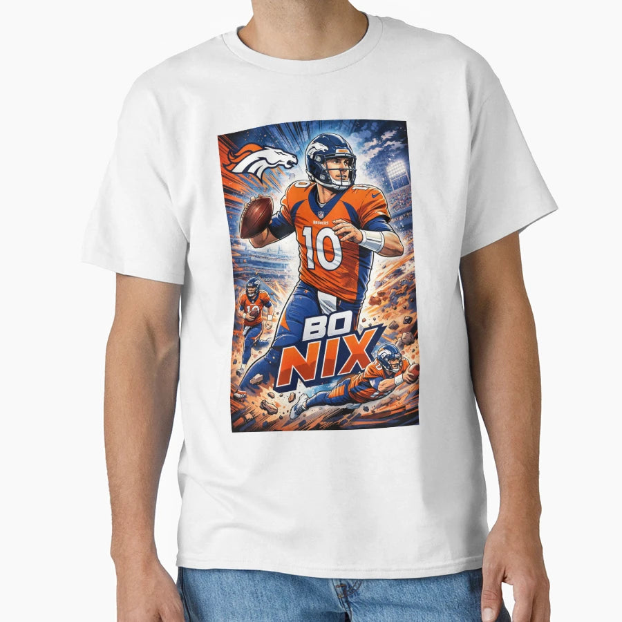 Bo Nix Move T-Shirt - Fun Novelty Design Unisex - T-Shirt, Sweatshirt, Hoodie