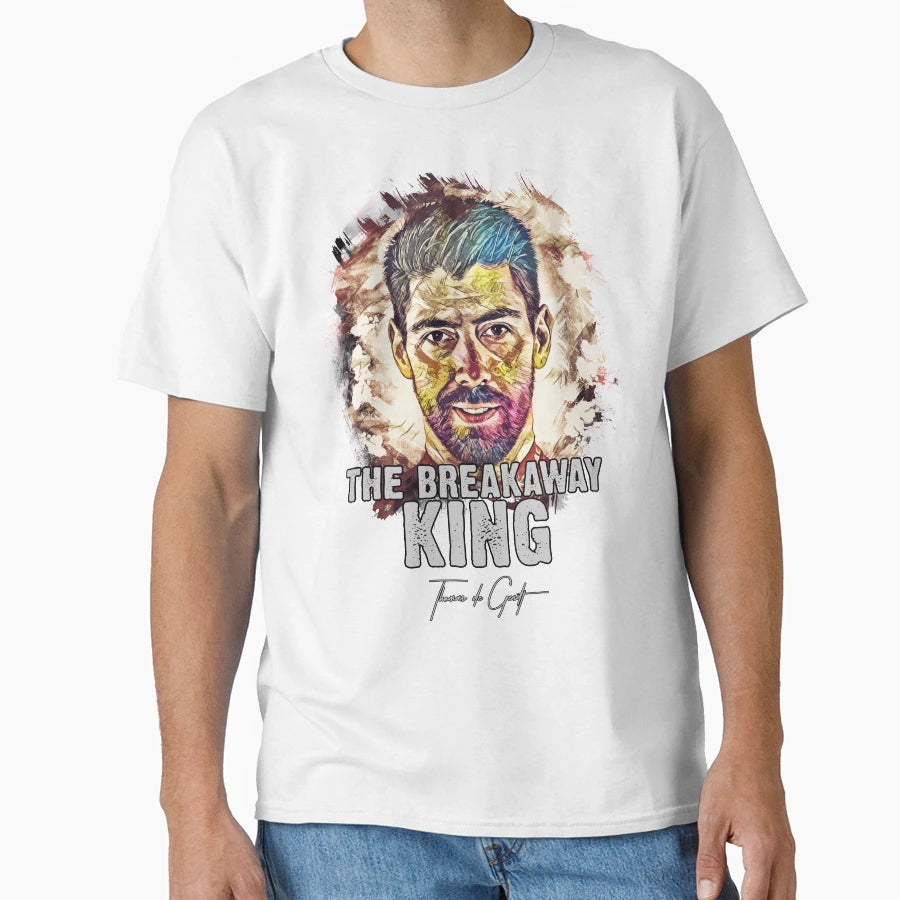 T De Gendt Aka Breakaway King T-Shirt - Minimalist Print for Adults - T-Shirt, Sweatshirt, Hoodie