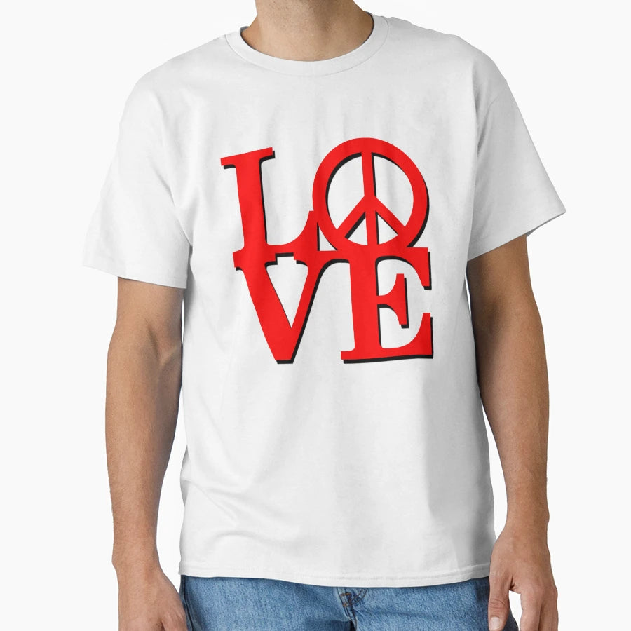 Love And Peace T-Shirt - Unique Graphic Unisex - T-Shirt, Sweatshirt, Hoodie