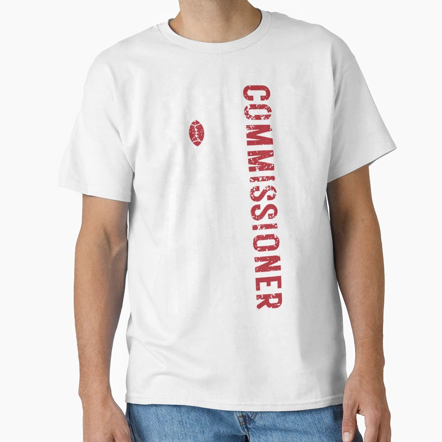 American Flag Commissioner T-Shirt - Streetwear Style Unisex - T-Shirt, Sweatshirt, Hoodie