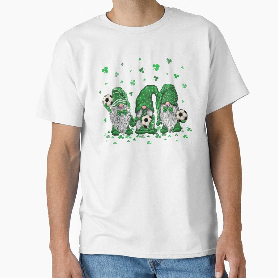 Best Couple St Patricks Day Themed Lucky Soccer - Adult & Kids T-Shirts, Sweatshirts & Hoodies apparel design preview 1