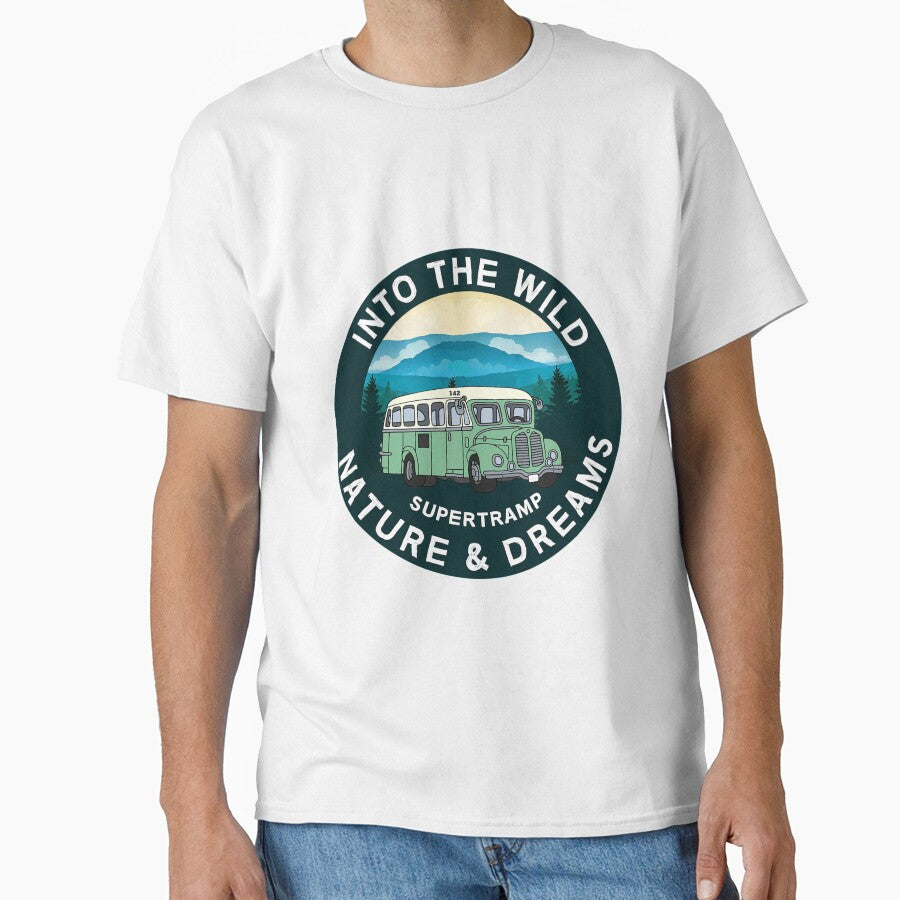Into The Wild Leave No Trace Respect Supertramp - Adult & Kids T-Shirts, Sweatshirts & Hoodies apparel design preview 1