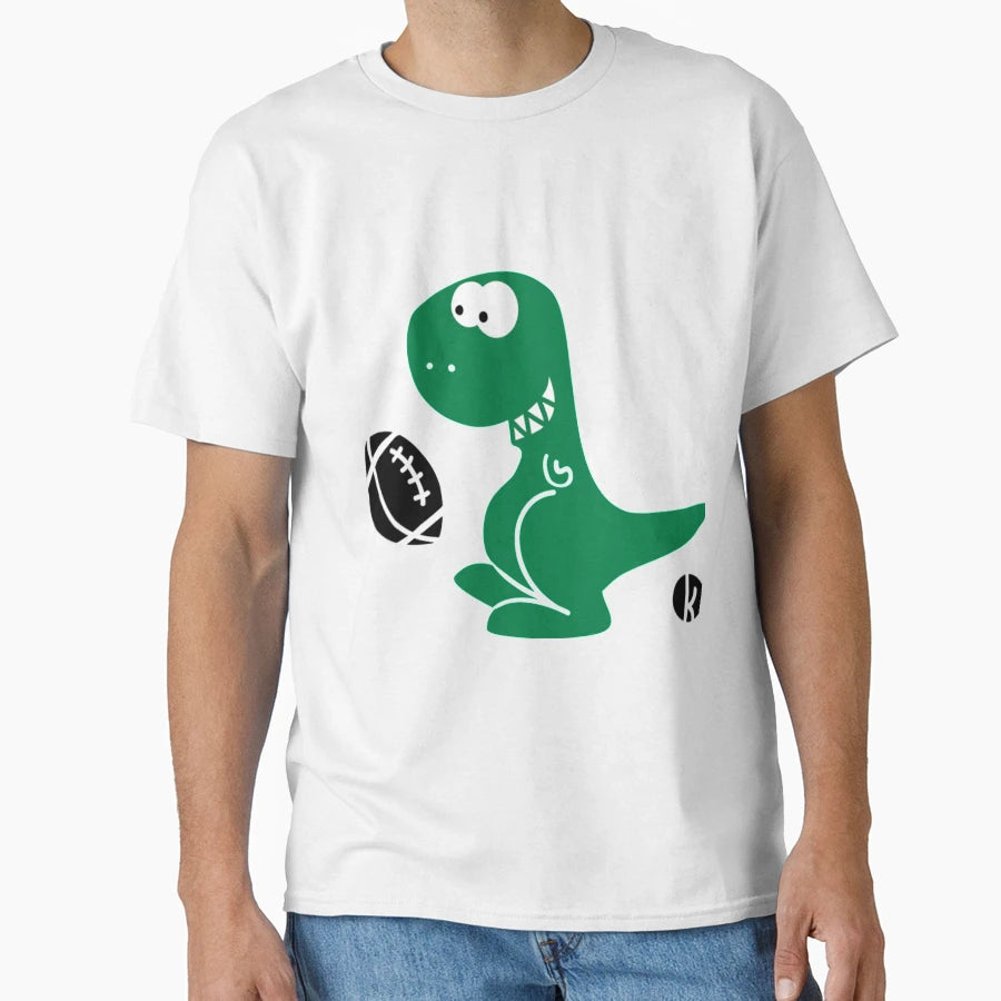 American Football Dinosaur T-Shirt - Streetwear Style for Adults - T-Shirt, Sweatshirt, Hoodie