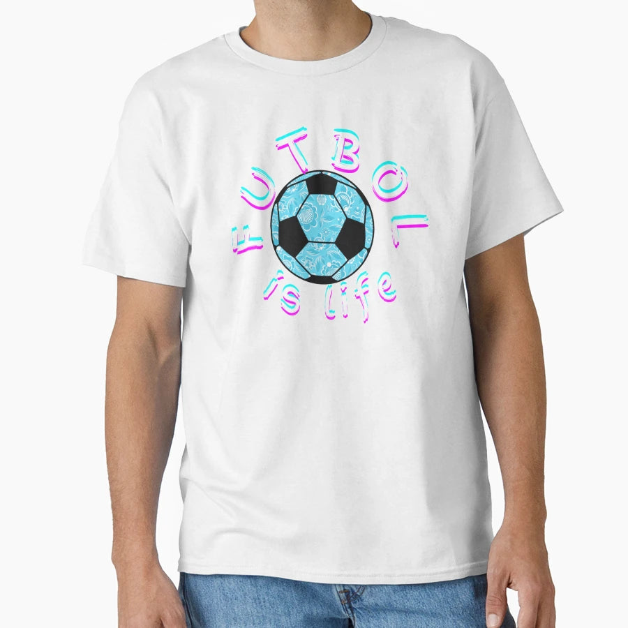 Roy Kent Inspired Futbol Is Life T-Shirt - Minimalist Print for Adults - T-Shirt, Sweatshirt, Hoodie