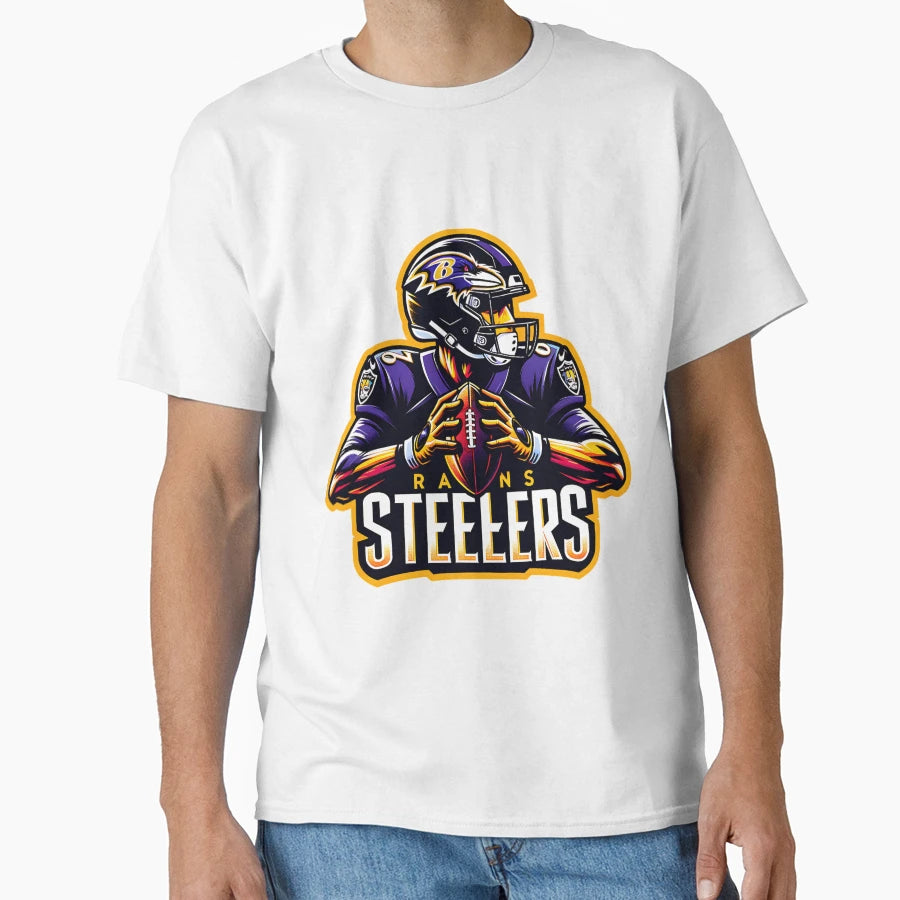 Ravens Steelers T-Shirt - Streetwear Style Men Women - T-Shirt, Sweatshirt, Hoodie