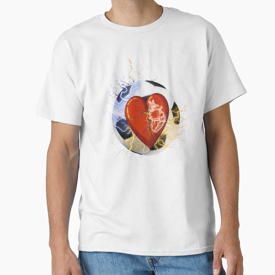 Heart of a Champion: Soccer Edition by Blaze Trail - Adult & Kids T-Shirts, Sweatshirts & Hoodies apparel design preview 1