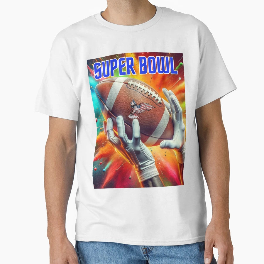 Super Bowl American Football T-Shirt - Novelty Apparel Men Women - T-Shirt, Sweatshirt, Hoodie