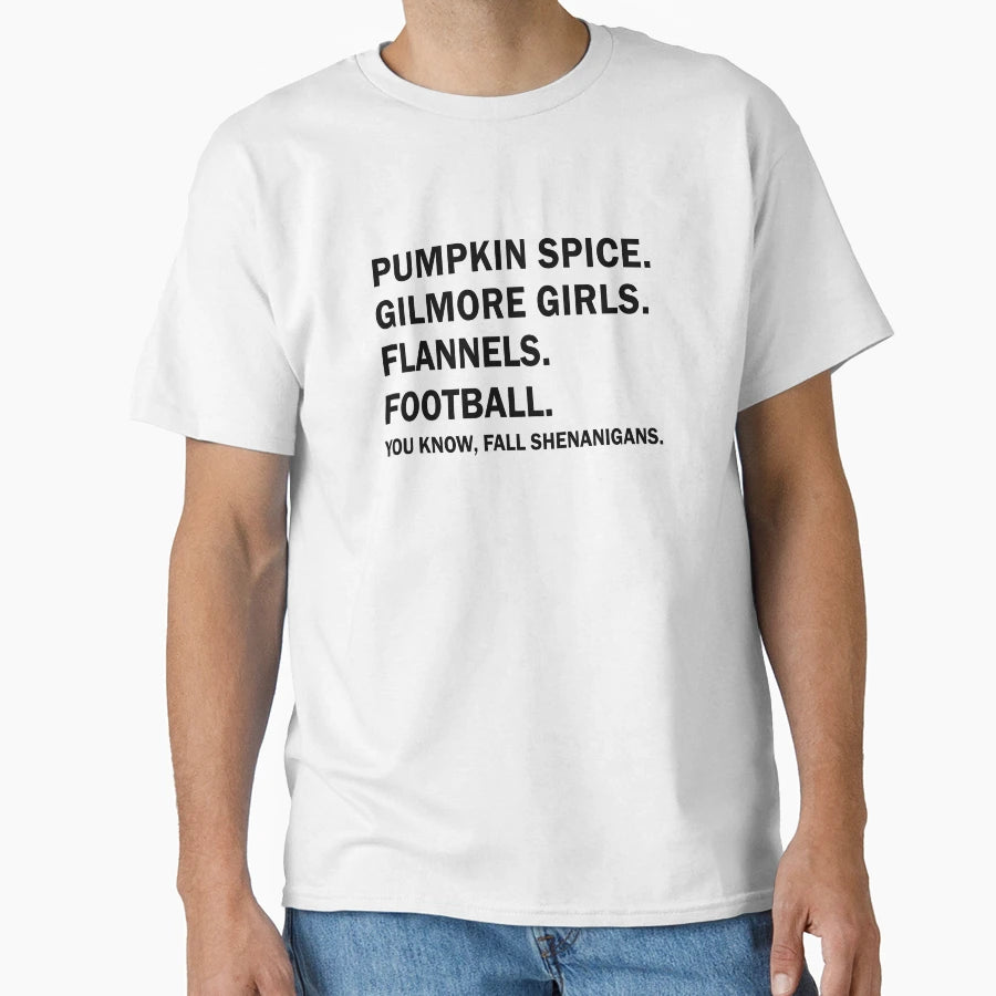 Fall Shenanigans T-Shirt - Fun Novelty Design for Adults - T-Shirt, Sweatshirt, Hoodie