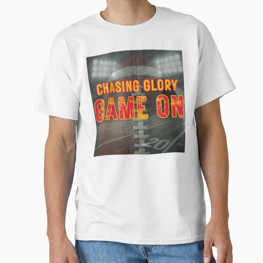 Chasing Glory Game Red Orange T-Shirt - Unique Graphic Men Women - T-Shirt, Sweatshirt, Hoodie