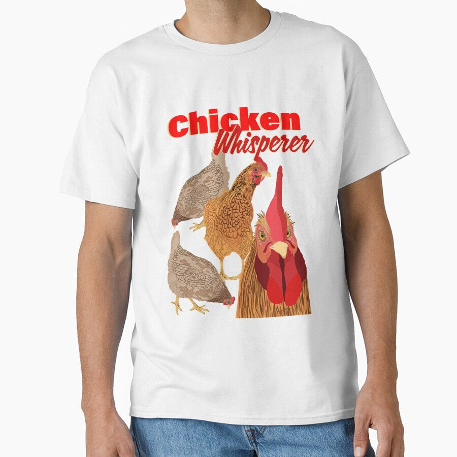 The chicken whisperer by Koirojsa-nga - Adult & Kids T-Shirts, Sweatshirts & Hoodies apparel design preview 1