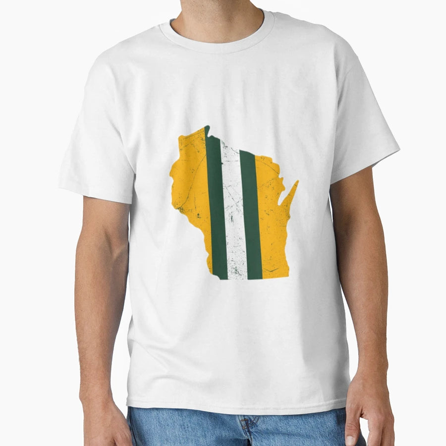 Green Bay Helmet T-Shirt - Casual Everyday Wear for Adults - T-Shirt, Sweatshirt, Hoodie