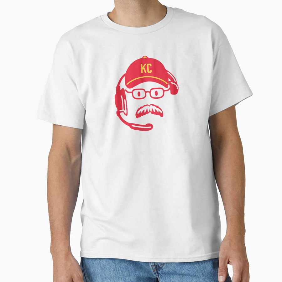 Kansas City Chiefs Andy Reid T-Shirt - Aesthetic Graphic for Adults - T-Shirt, Sweatshirt, Hoodie