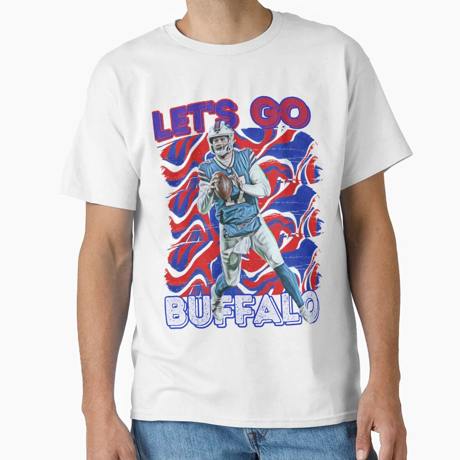 Lets Go Buffalo T-Shirt - Aesthetic Graphic Unisex - T-Shirt, Sweatshirt, Hoodie