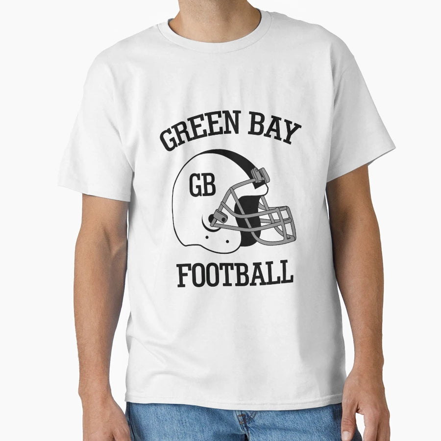 Green Bay Football And T-Shirt - Aesthetic Graphic Men Women - T-Shirt, Sweatshirt, Hoodie