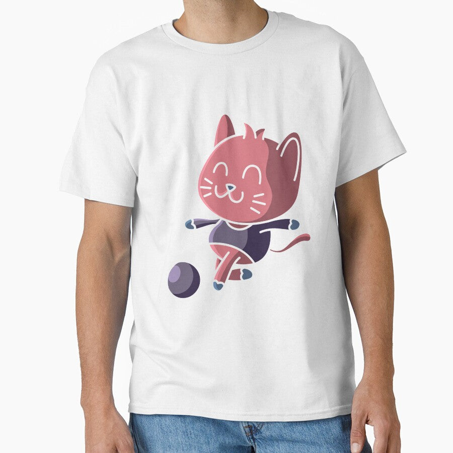 Soccer cat by tonstan - Adult & Kids T-Shirts, Sweatshirts & Hoodies apparel design preview 1