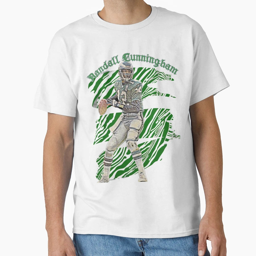 Randall Cunningham T-Shirt - Aesthetic Graphic for Adults - T-Shirt, Sweatshirt, Hoodie