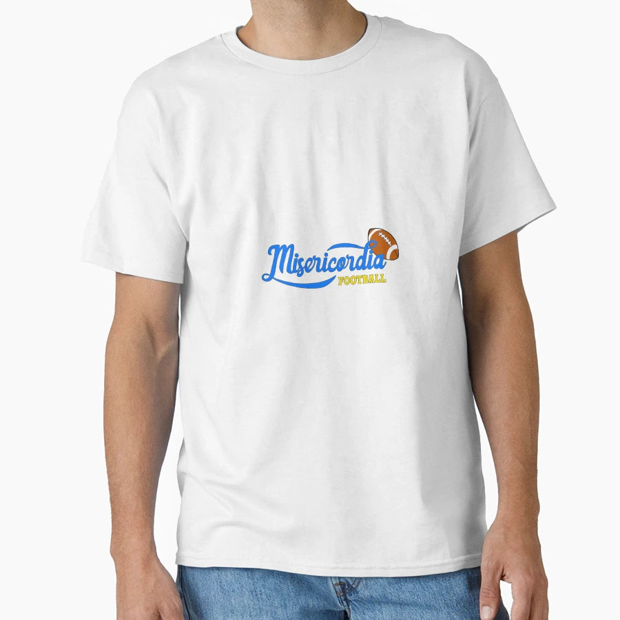 Misericordia Football T-Shirt - Unique Graphic Men Women - T-Shirt, Sweatshirt, Hoodie