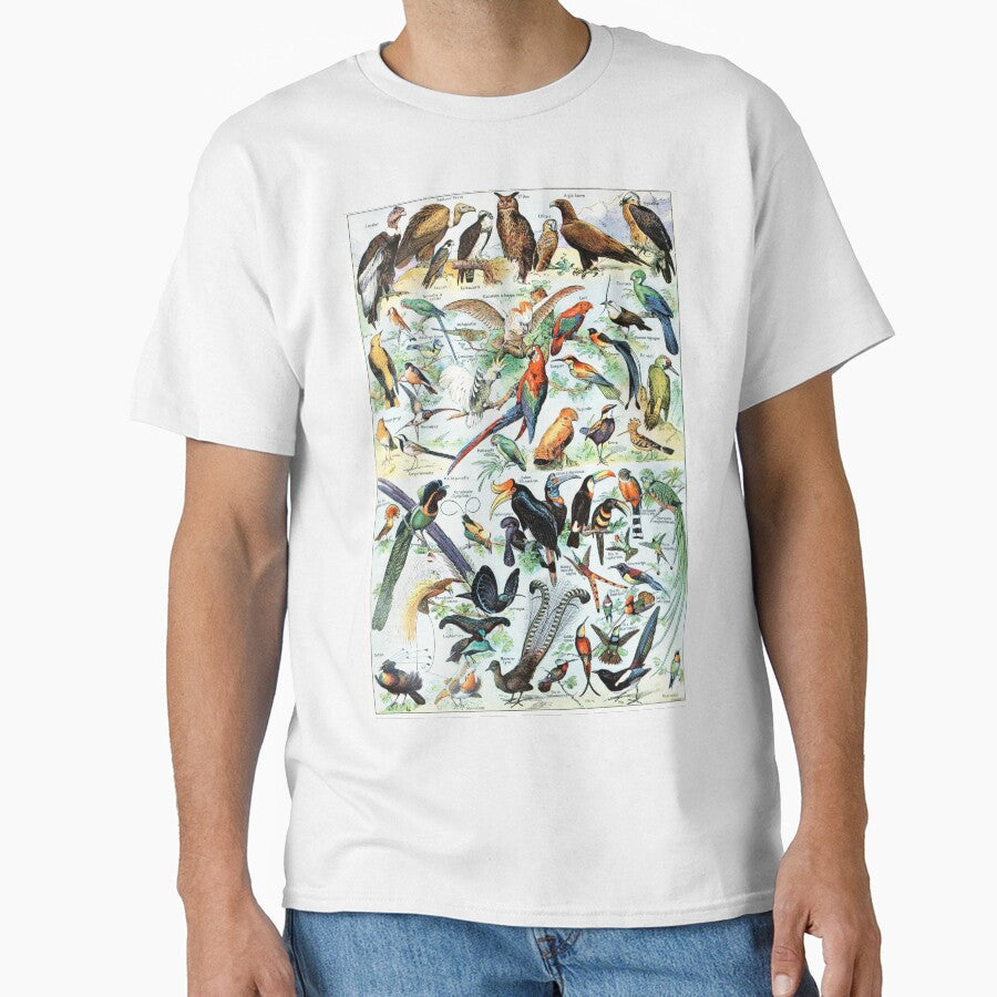 Vintage Bird Illustration I by Wall Art - Adult & Kids T-Shirts, Sweatshirts & Hoodies apparel design preview 1