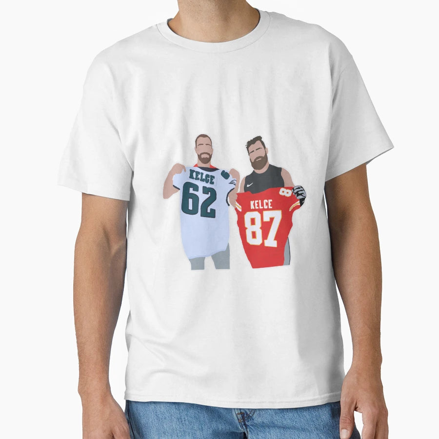 Kelce Brothers T-Shirt - Unique Graphic for Adults - T-Shirt, Sweatshirt, Hoodie