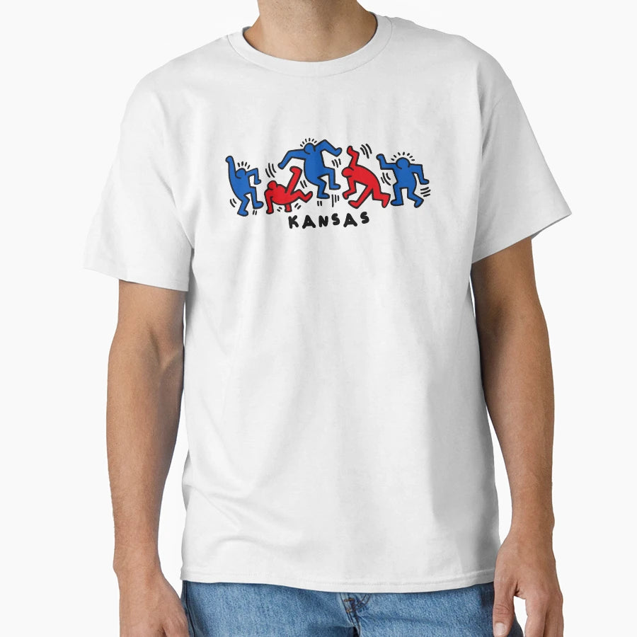 Kansas Groovy People T-Shirt - Trendy Graphic Men Women - T-Shirt, Sweatshirt, Hoodie