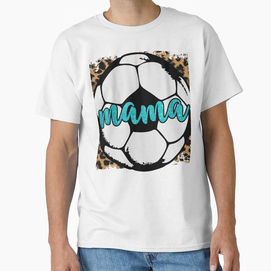 Mama Soccer Gift by PupnkittyMania - Adult & Kids T-Shirts, Sweatshirts & Hoodies apparel design preview 1