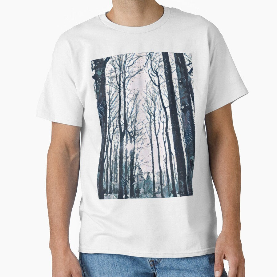 The beautiful forest sticker and other by NinaCreator - Adult & Kids T-Shirts, Sweatshirts & Hoodies apparel design preview 1