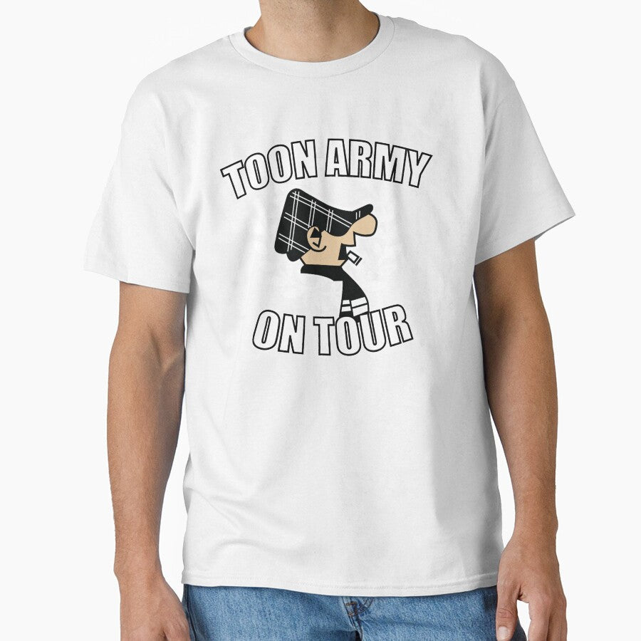 Toon Army On Tour by crossesdesign - Adult & Kids T-Shirts, Sweatshirts & Hoodies apparel design preview 1